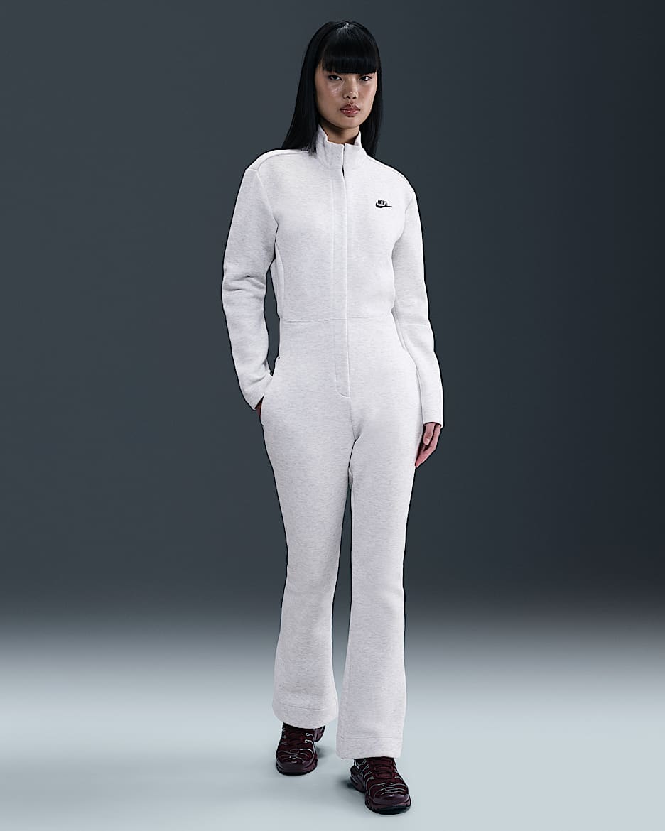Nike Sportswear Tech Fleece Women's Jumpsuit - Light Grey/Heather/Black