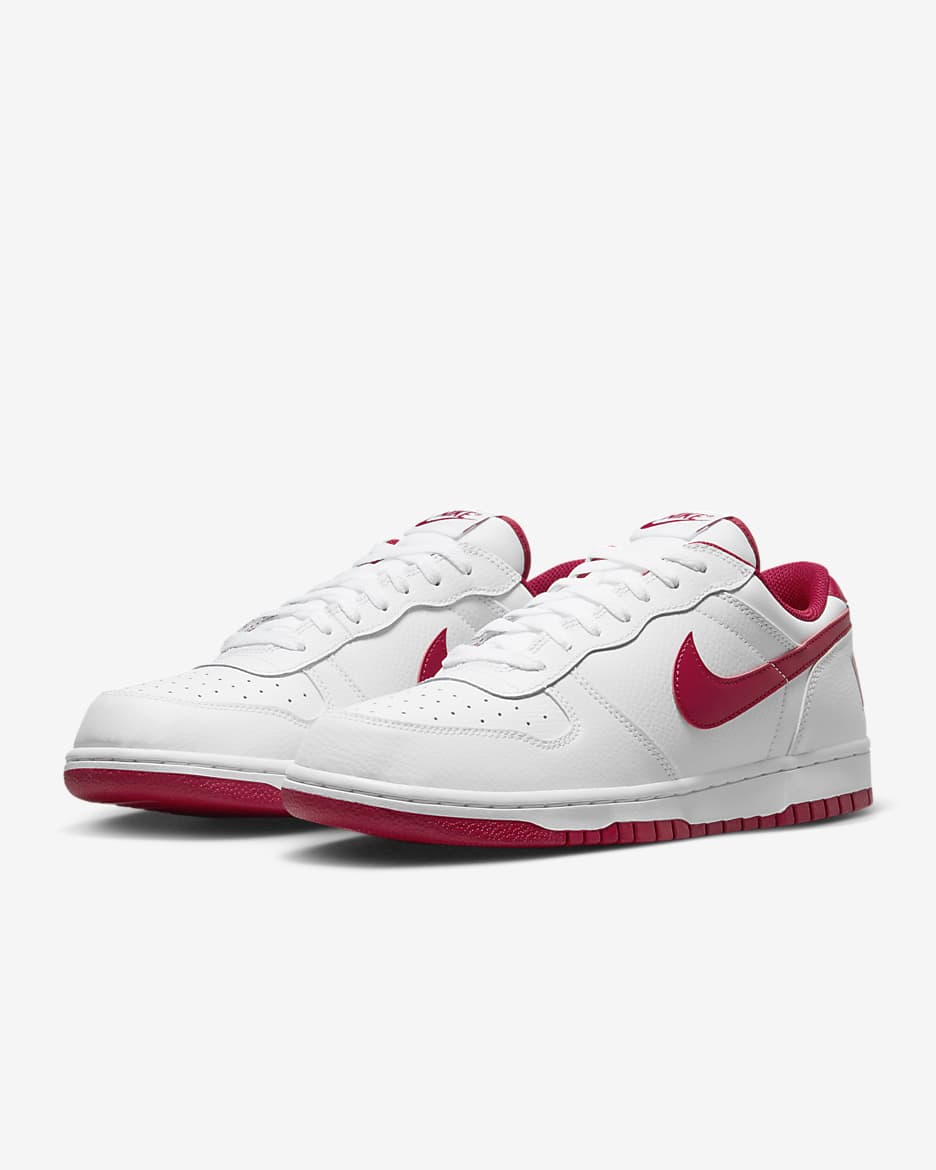 Nike Big Low Men's Shoes - White/Gym Red