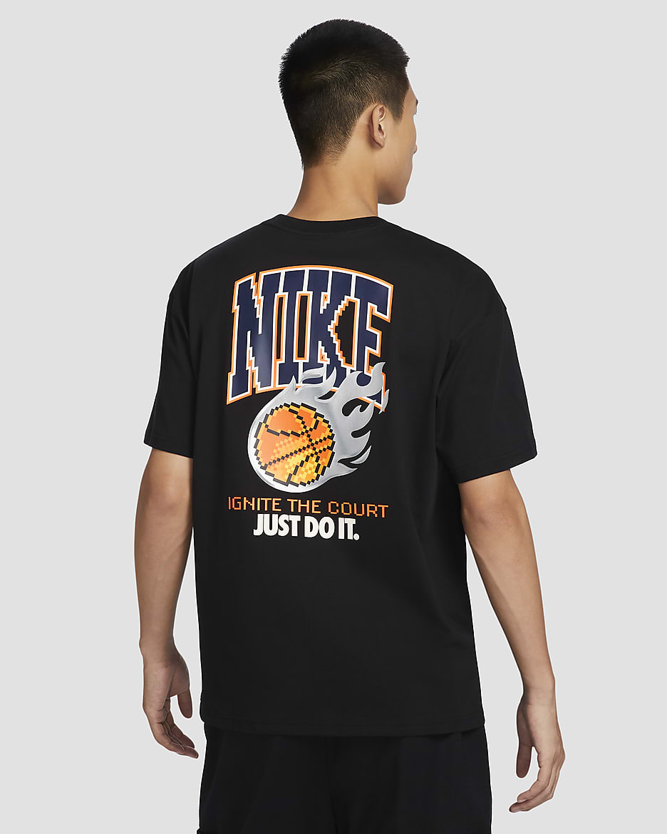 Nike Max90 Men's Basketball T-Shirt - Black