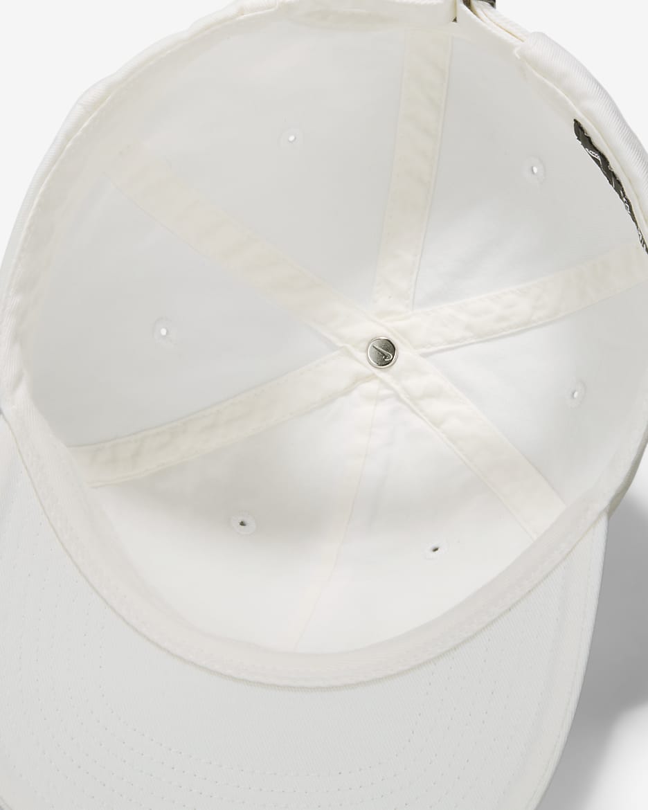 Nike Club Unstructured Flat-Bill Cap - Sail/Sail