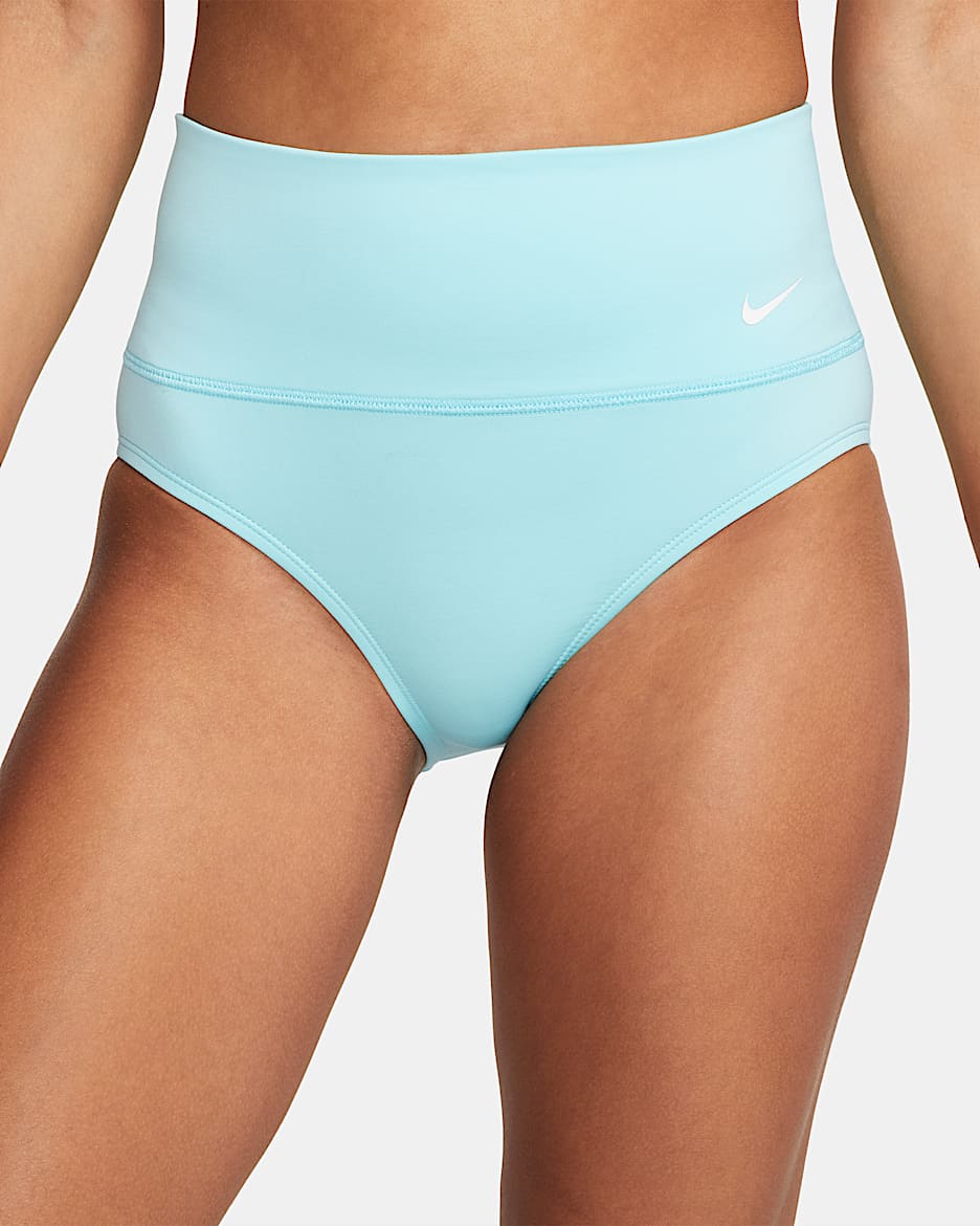 Nike Essential Women's High-Waisted Swim Bottoms - Copa