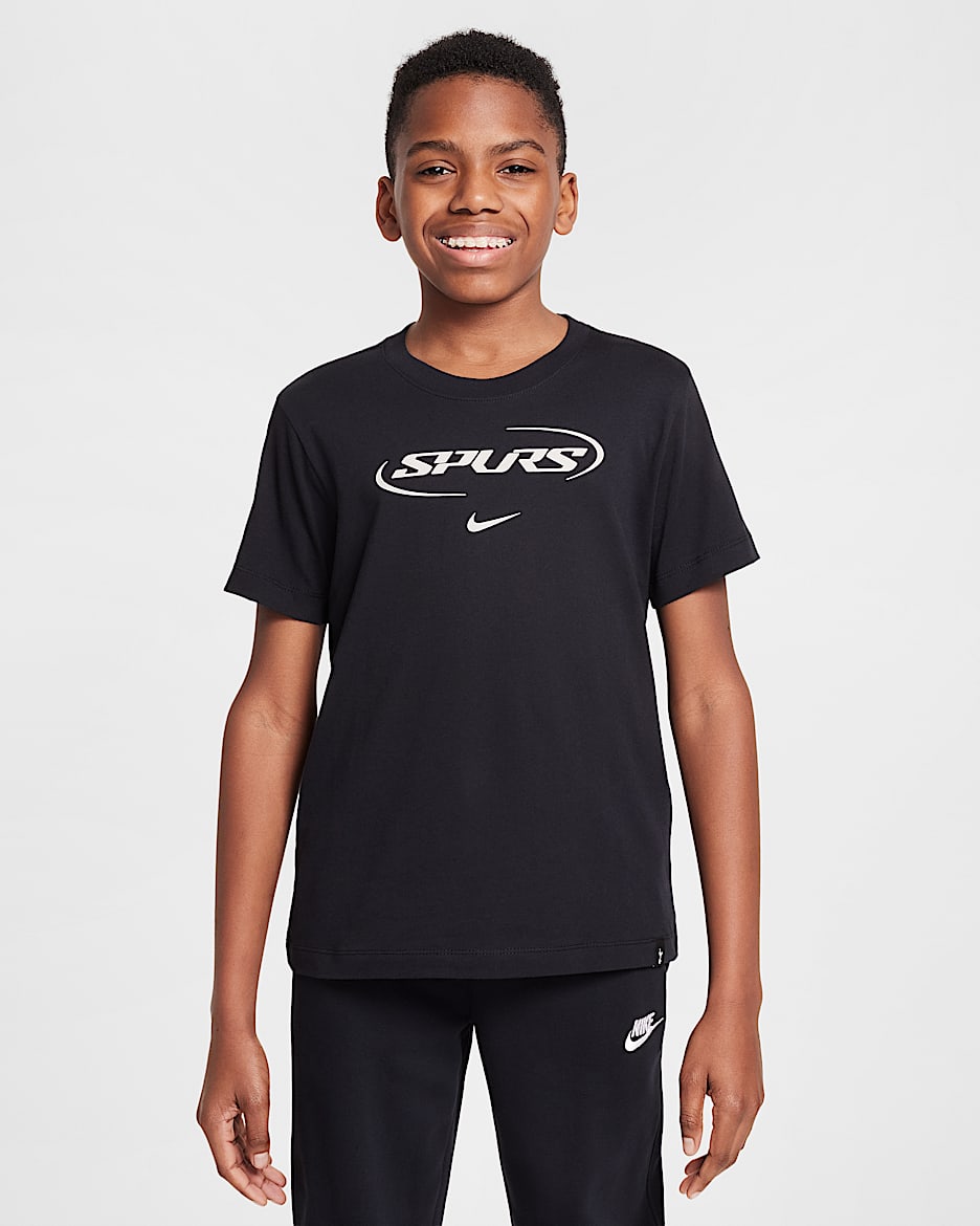 Tottenham Hotspur Nike Fußball-T-Shirt (Herren) - Schwarz