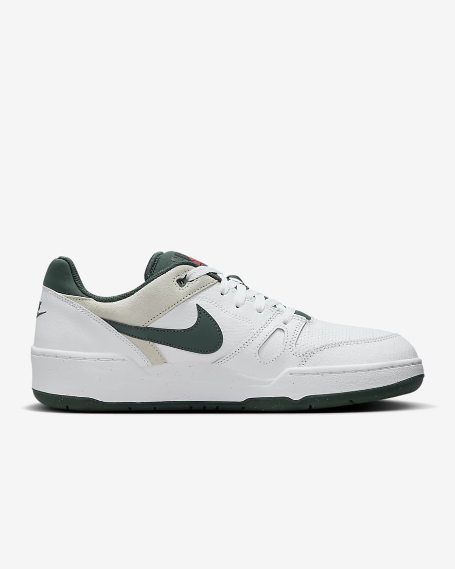 รองเท้าผู้ชาย Nike Full Force Low - ขาว/Sea Glass/Cosmic Clay/Vintage Green