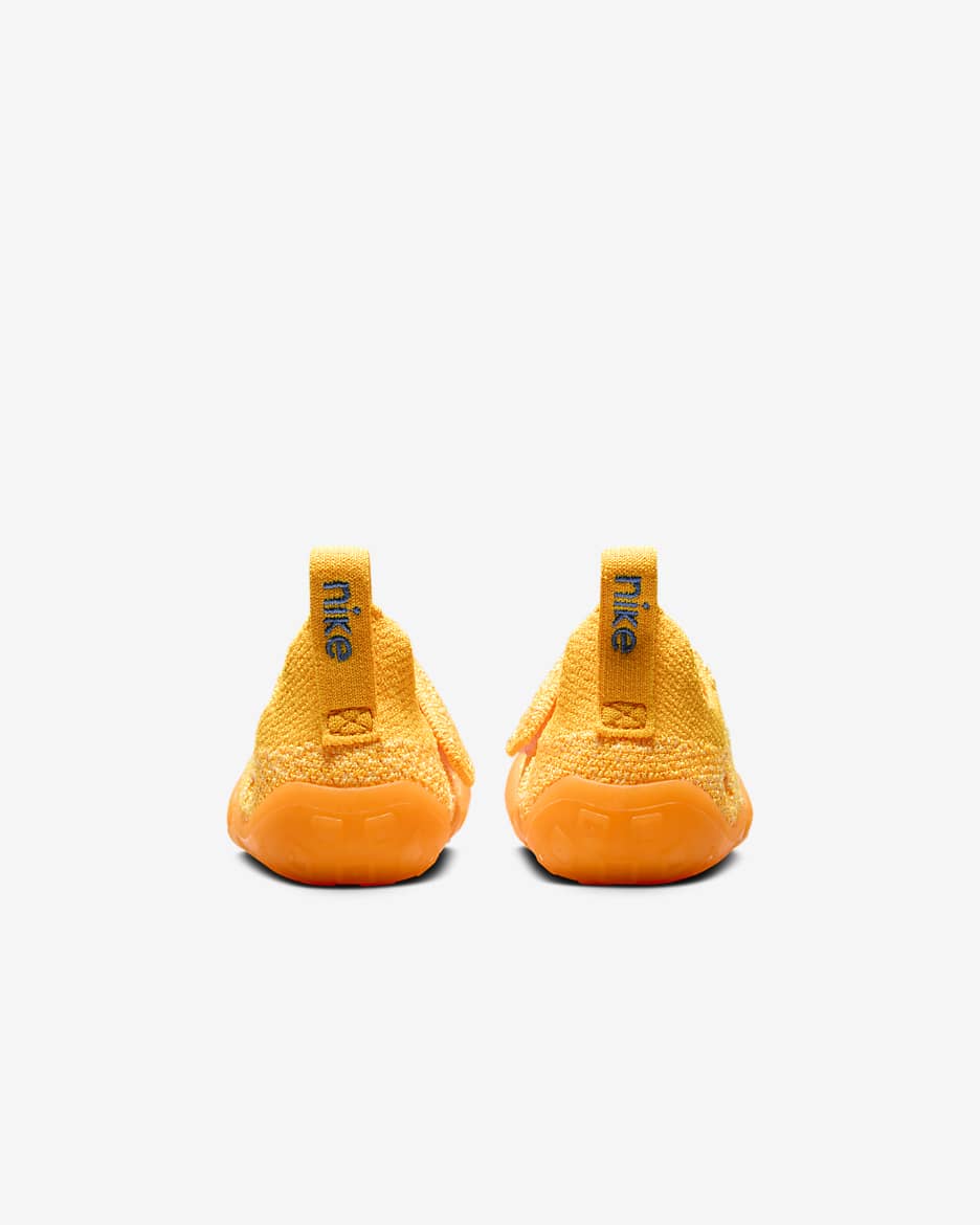Nike Swoosh 1 Baby/Toddler Shoes - Laser Orange/Light Laser Orange/University Blue