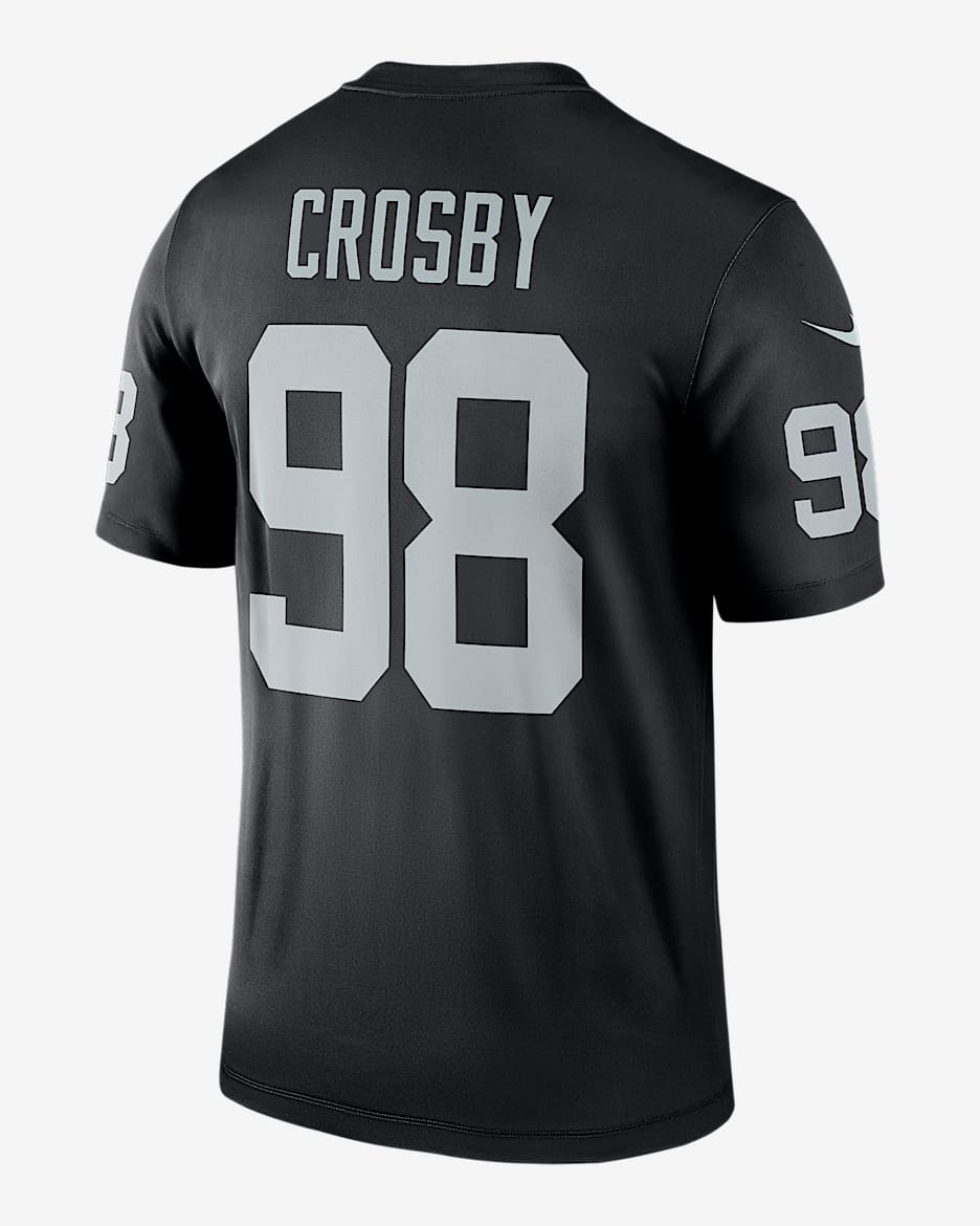 Maxx Crosby Las Vegas Raiders Men's Nike Dri-FIT NFL Legend Jersey