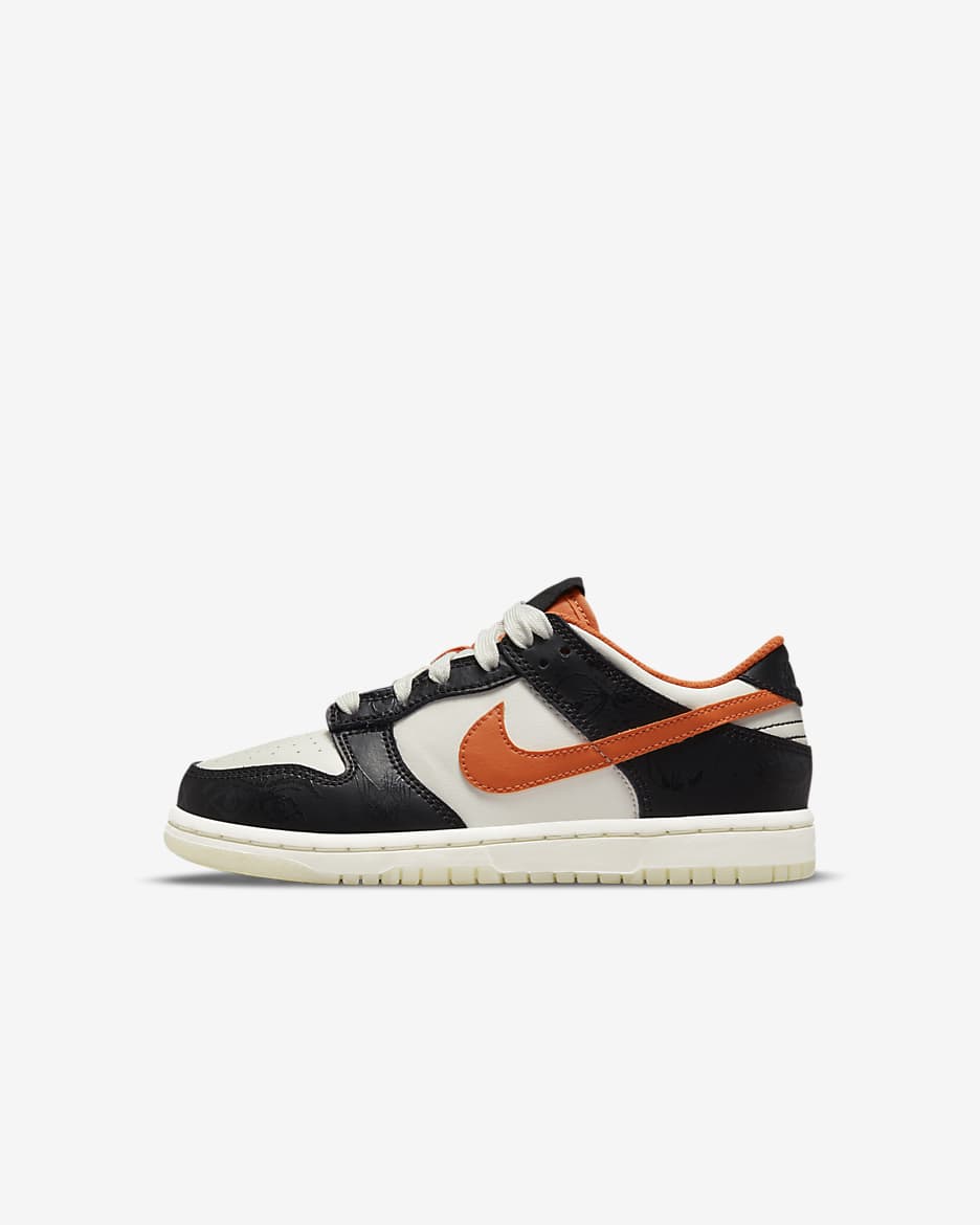 รองเท้าเด็กเล็ก Nike Dunk Low PRM - Sail/ดำ/Starfish
