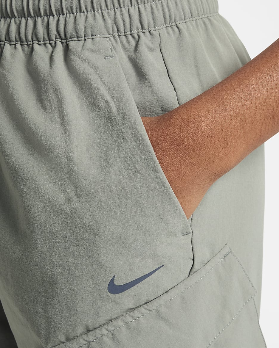 Pantalon cargo Nike Sportswear City Utility pour ado - Dark Stucco/Noir