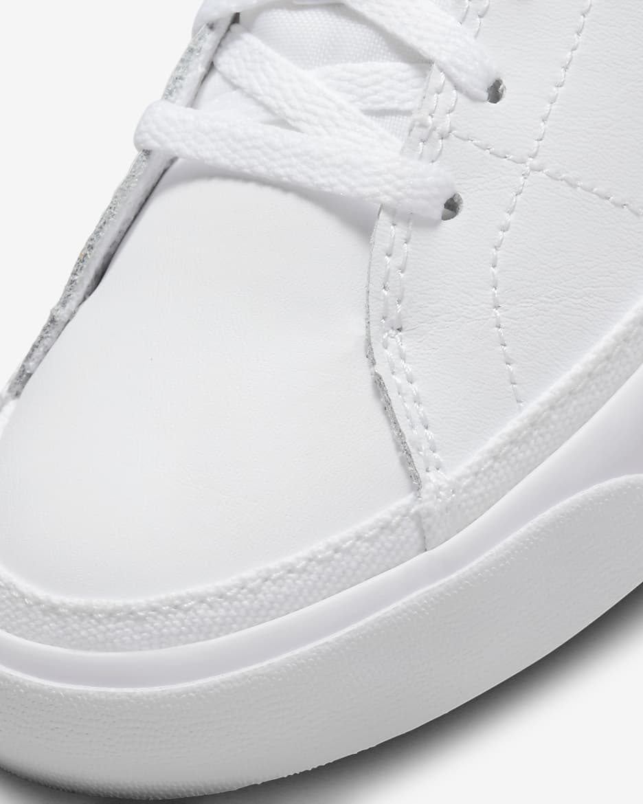 Tenis para niños grandes Nike Court Legacy - Blanco/Sésamo/Pulpa dulce/Espuma rosa