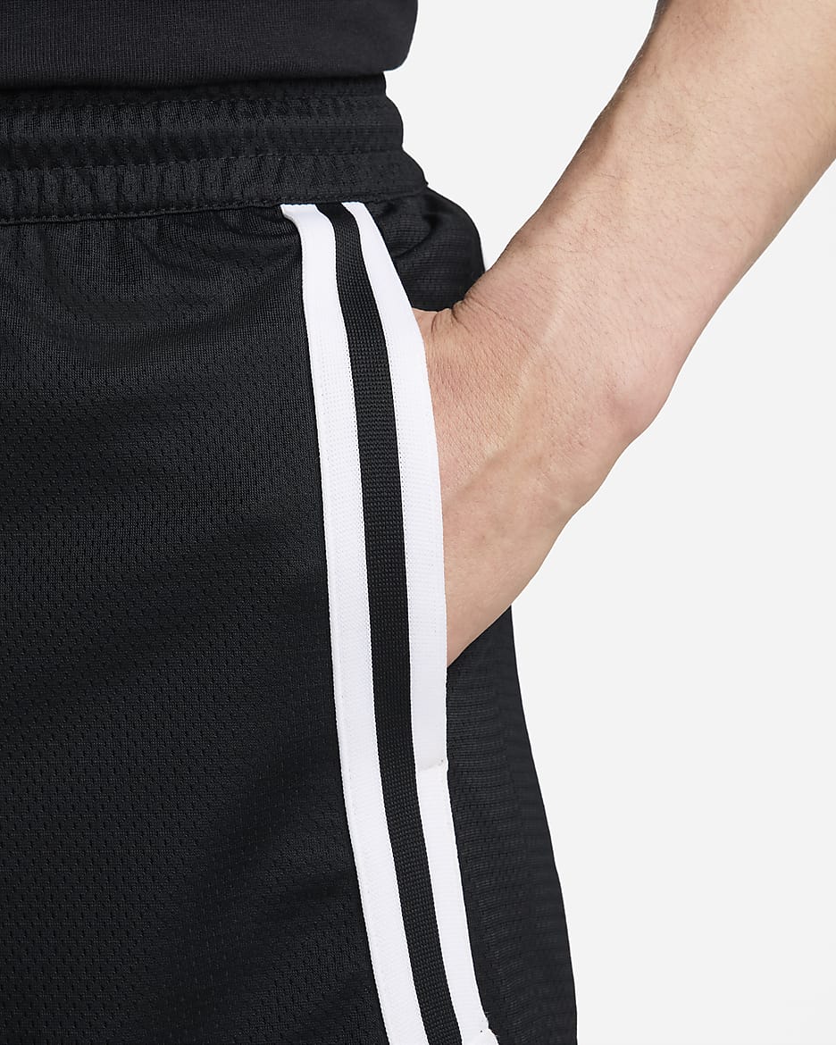 Nike DNA Crossover Men's Dri-FIT 20cm (approx.) Basketball Shorts - Black/White