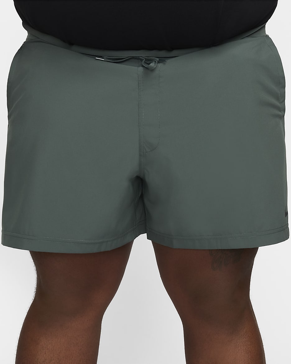 Nike Form Men's Dri-FIT 5" Unlined Versatile Shorts - Vintage Green/Black