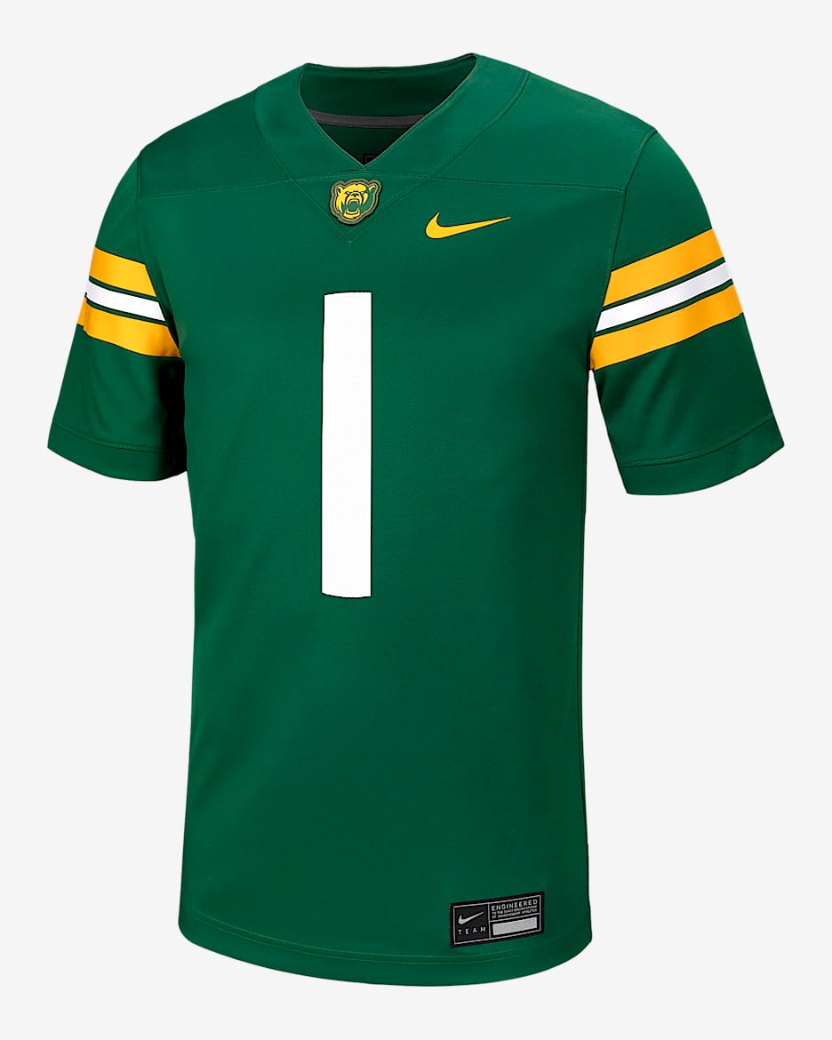 Baylor Men's Nike College Football Replica Jersey - Gorge Green