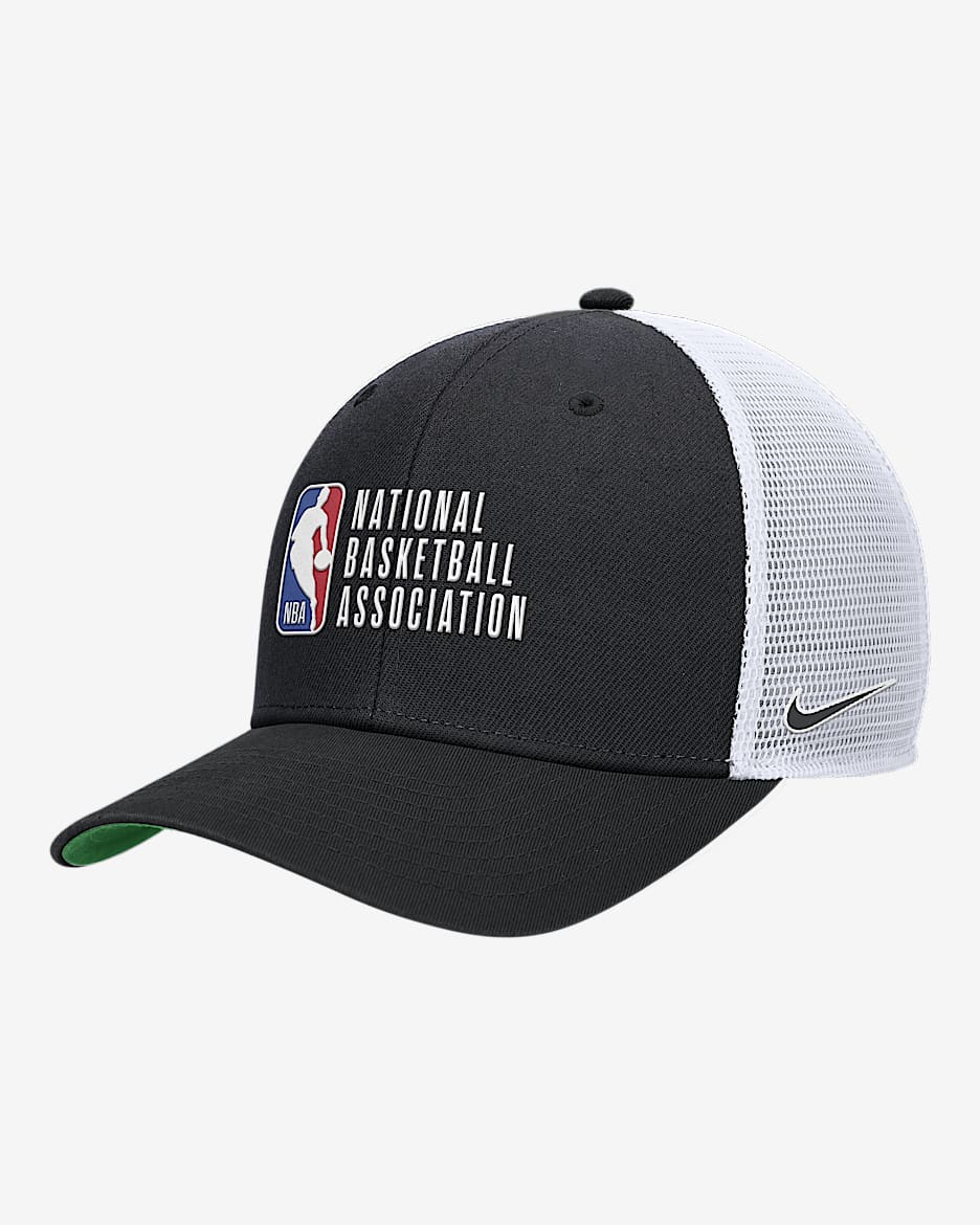 Gorra de rejilla Nike de la NBA Team 31 Rise Icon Edition - Negro
