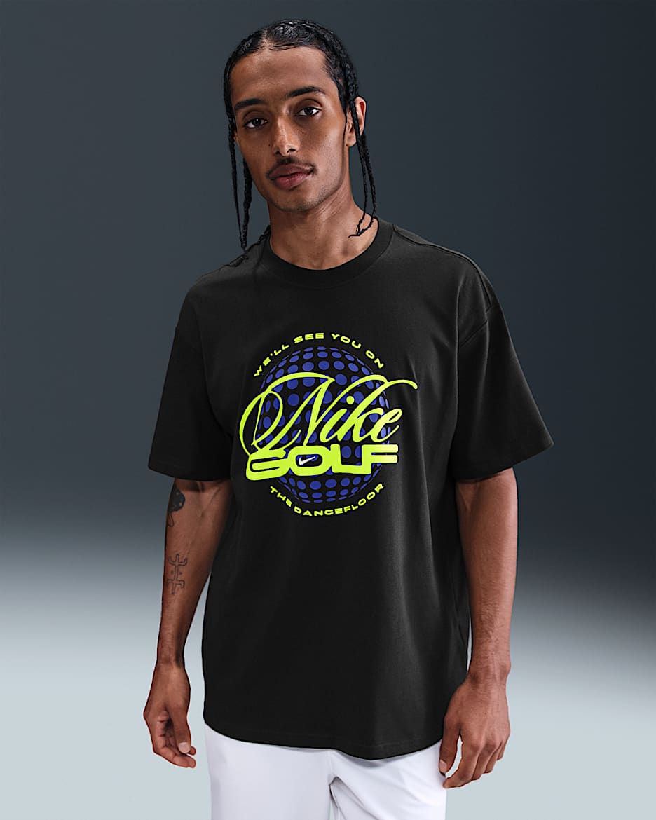 T-shirt de golf Nike pour homme - Night Forest