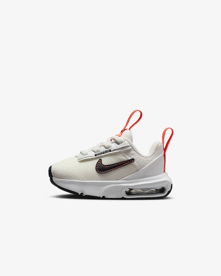 Nike Air Max INTRLK Lite Baby/Toddler Shoes - Summit White/Hyper Orange/White/Black