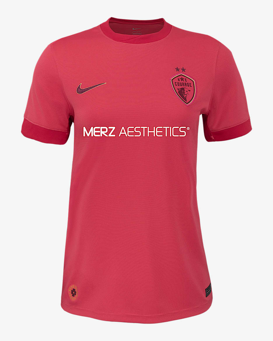 Ashley Sanchez North Carolina Courage 2025 Stadium Away Women's Nike Dri-FIT NWSL Replica Jersey - Aster Pink/Very Berry