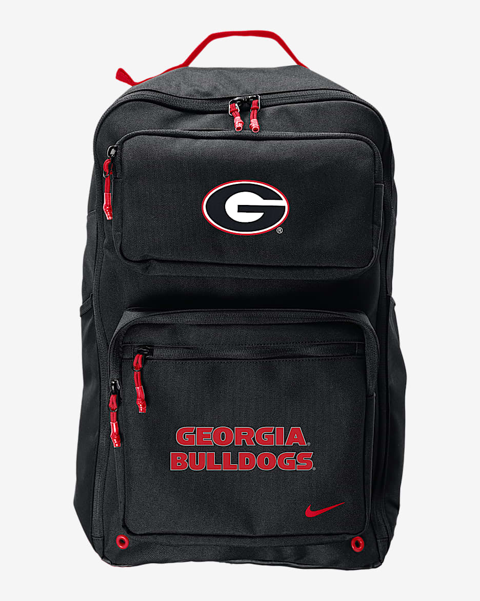 Georgia Utility Speed 2.0 Nike College Backpack - Black