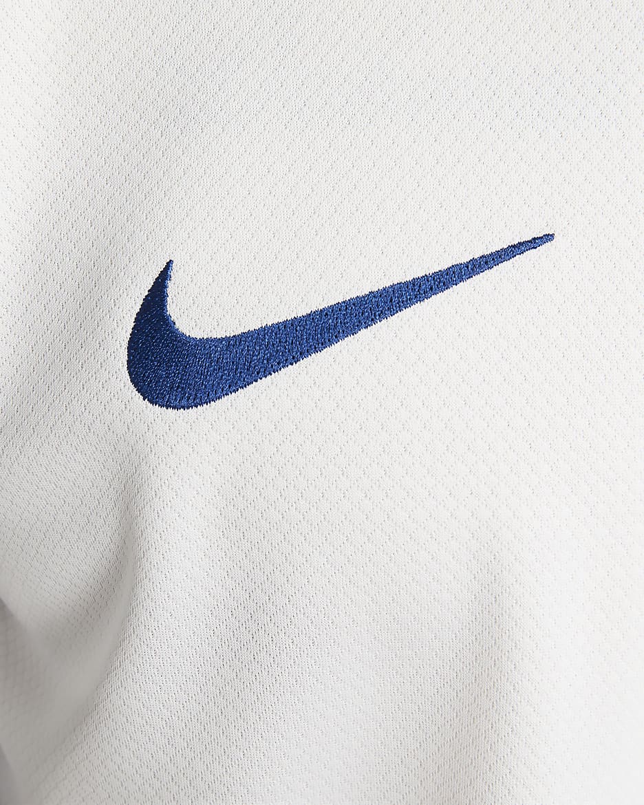 England 2023 Stadium 主場男款 Nike Dri-FIT 足球球衣 - Summit White/Gym Blue/Gym Blue