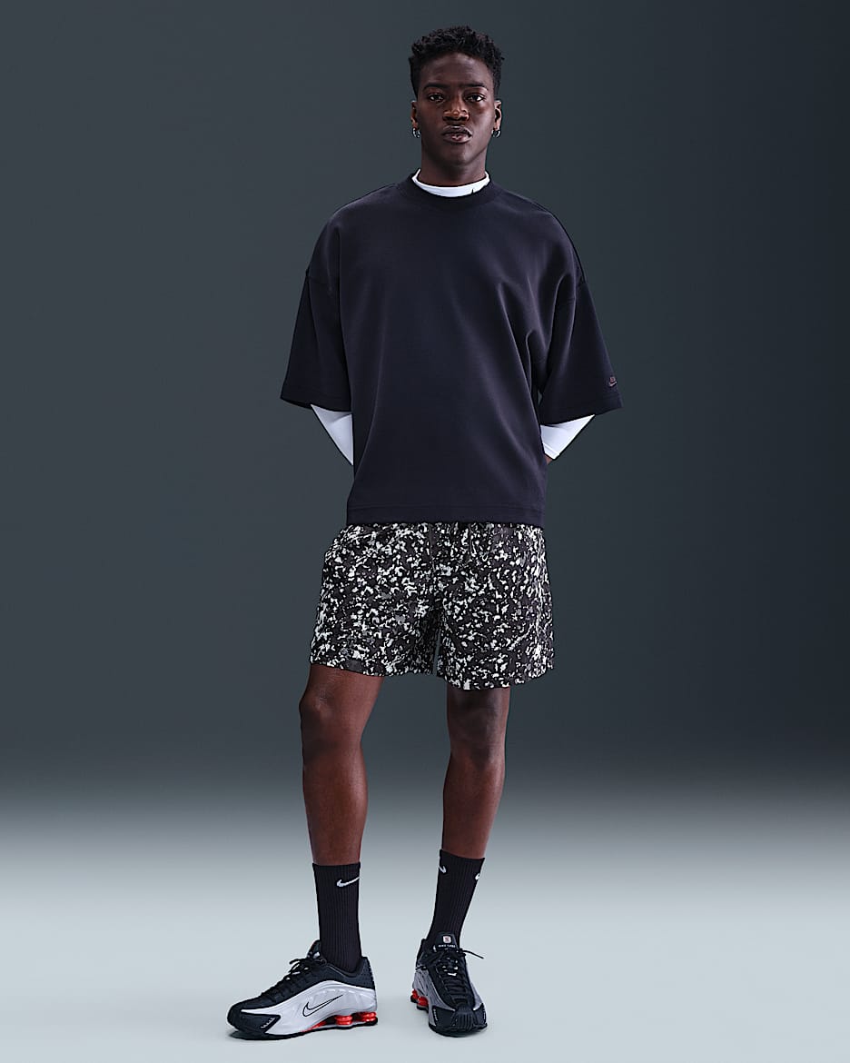 Nike Sportswear Club Men's Woven Shorts - Anthracite/White