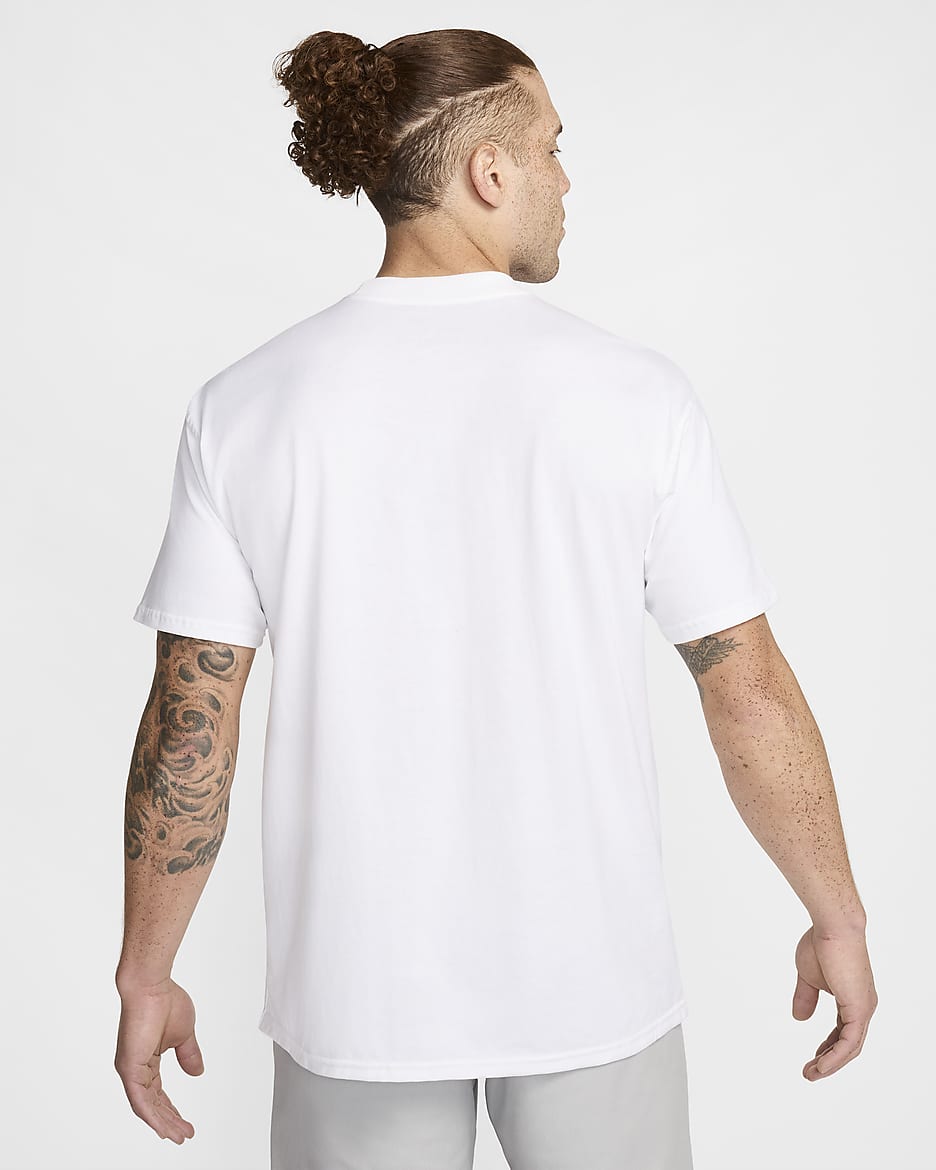 Nike Sportswear Men's Max90 T-Shirt - White/Volt