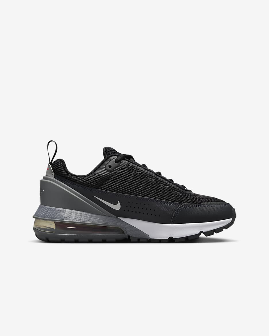 Buty dla dużych dzieci Nike Air Max Pulse - Czerń/Smoke Grey/Anthracite/Bright Crimson