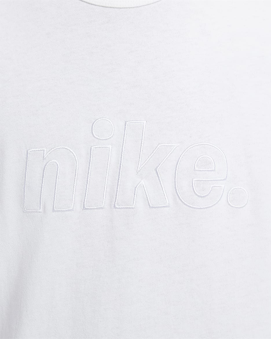 Nike Sportswear Premium 男款 T 恤 - 白色