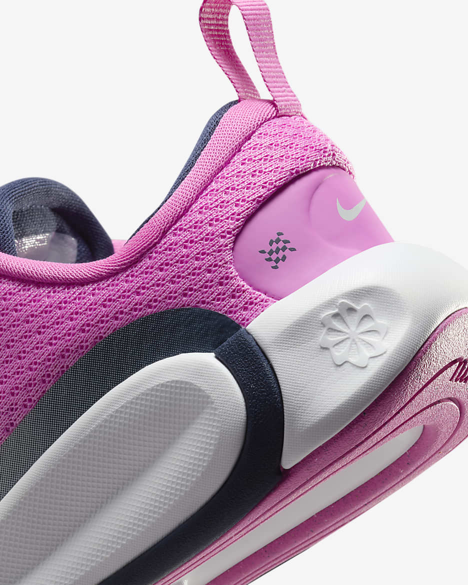 Nike Infinity Flow Little Kids' Shoes - Playful Pink/Light Silver/White/Midnight Navy