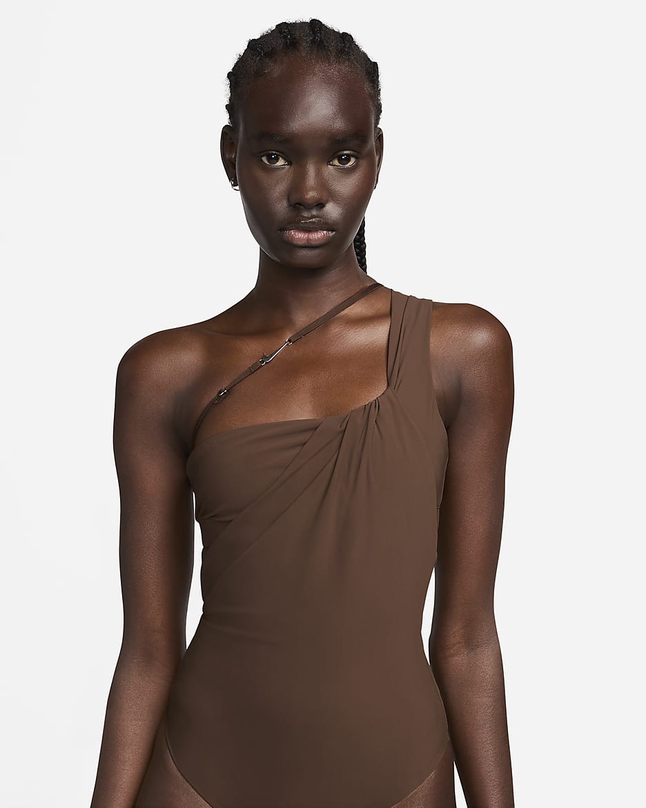 Nike x Jacquemus Damen-Bodysuit - Cacao Wow