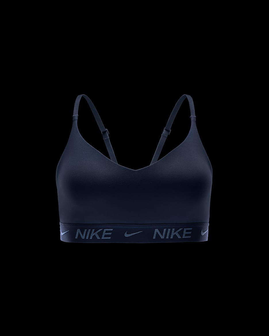 Bra imbottito regolabile Nike Indy Light Support – Donna - Armory Navy