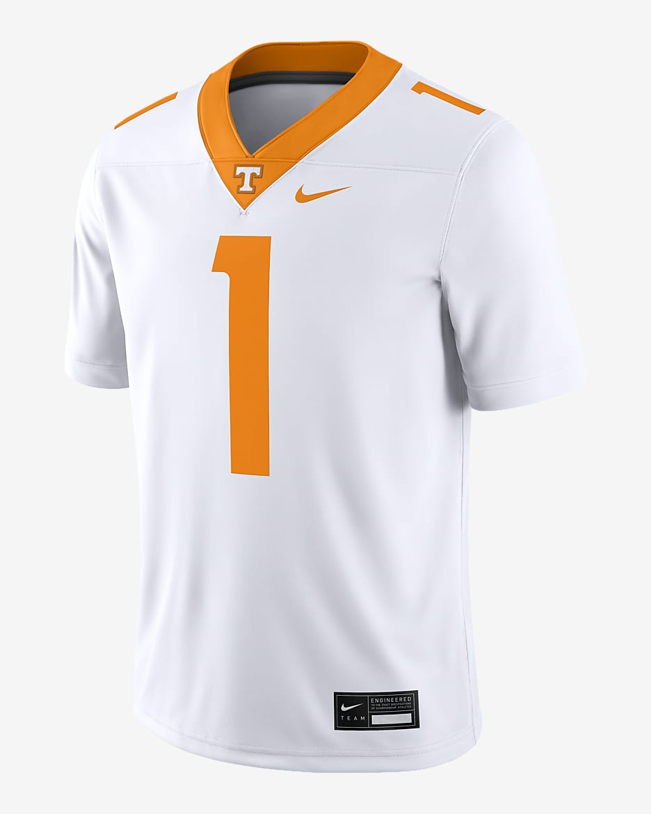 Tennessee Volunteers Men's Nike Dri-FIT College Game Jersey - White