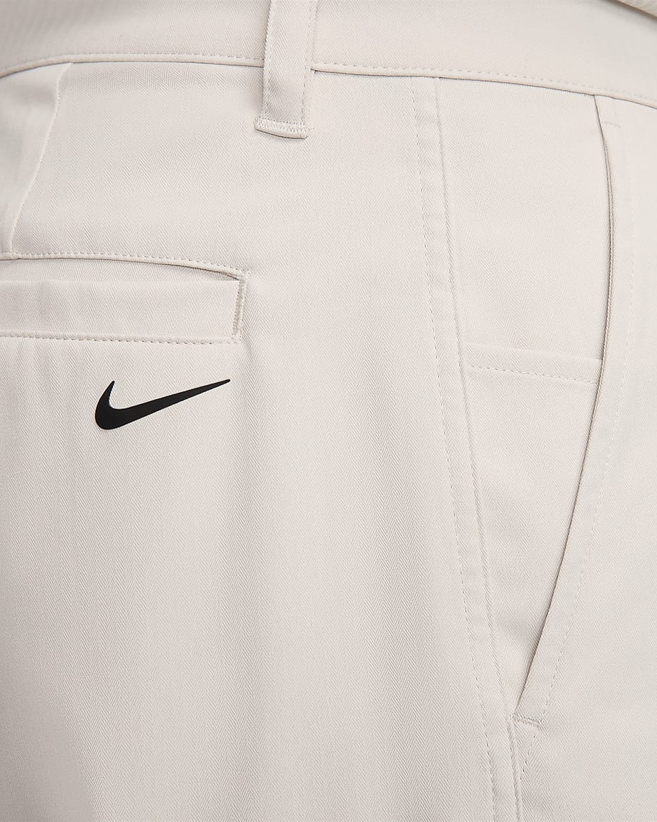 Nike Tour Men's 10" Chino Golf Shorts - Light Bone/Black