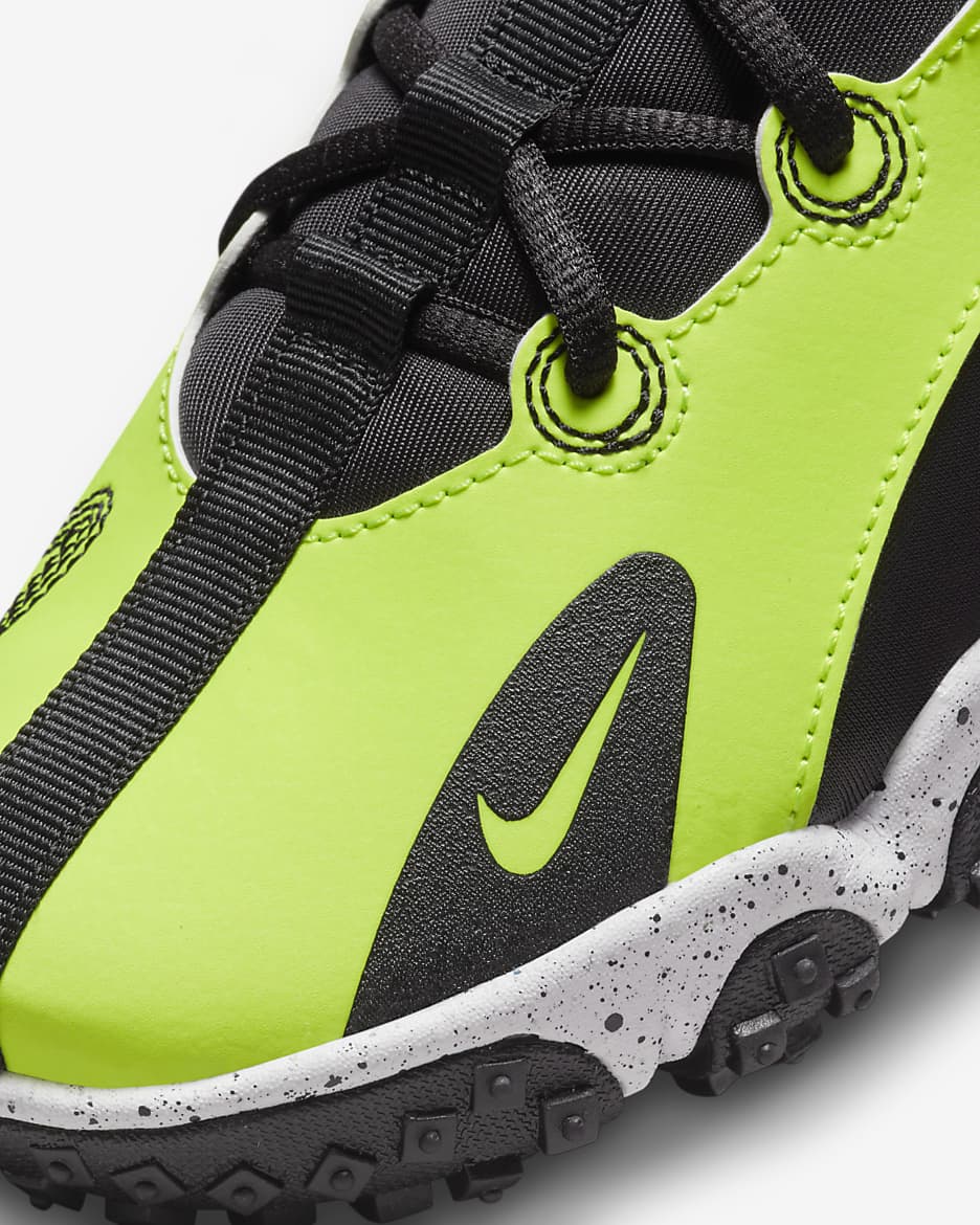 Tenis para niños de preescolar y grandes Nike Future Field - Volt/Negro/Amarillo opti/Blanco