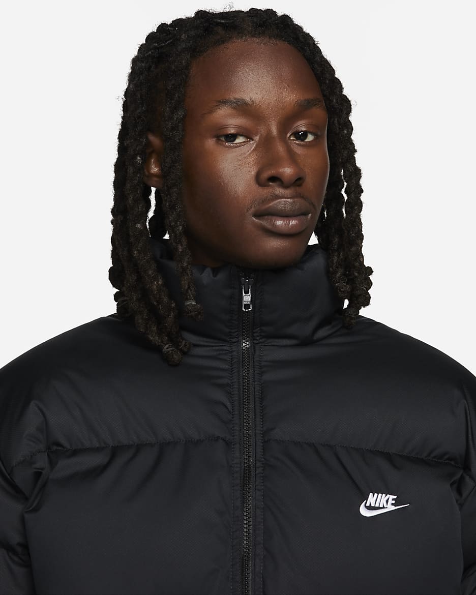 Doudoune Nike Sportswear Club pour homme - Noir/Blanc