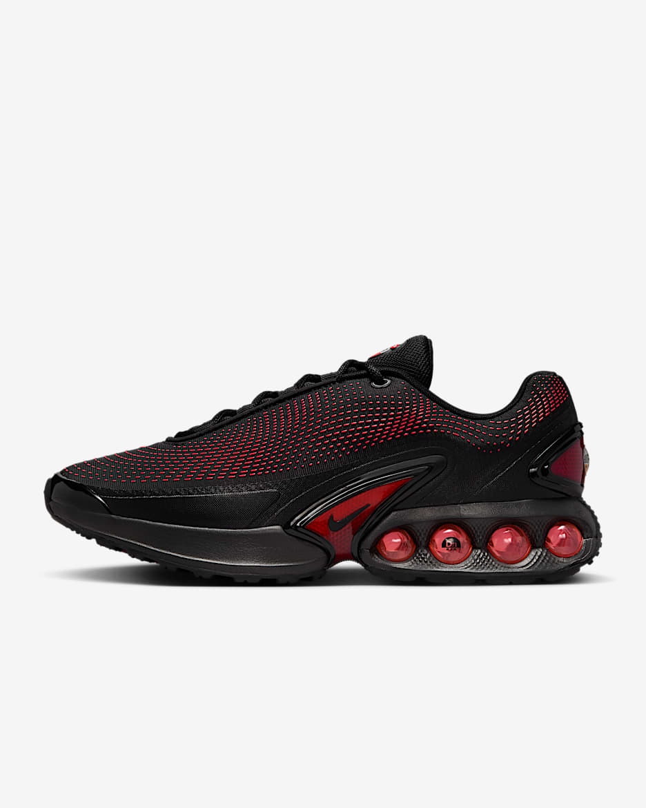 Sko Nike Air Max Dn Essential för män - Svart/Svart/Bright Crimson/Svart