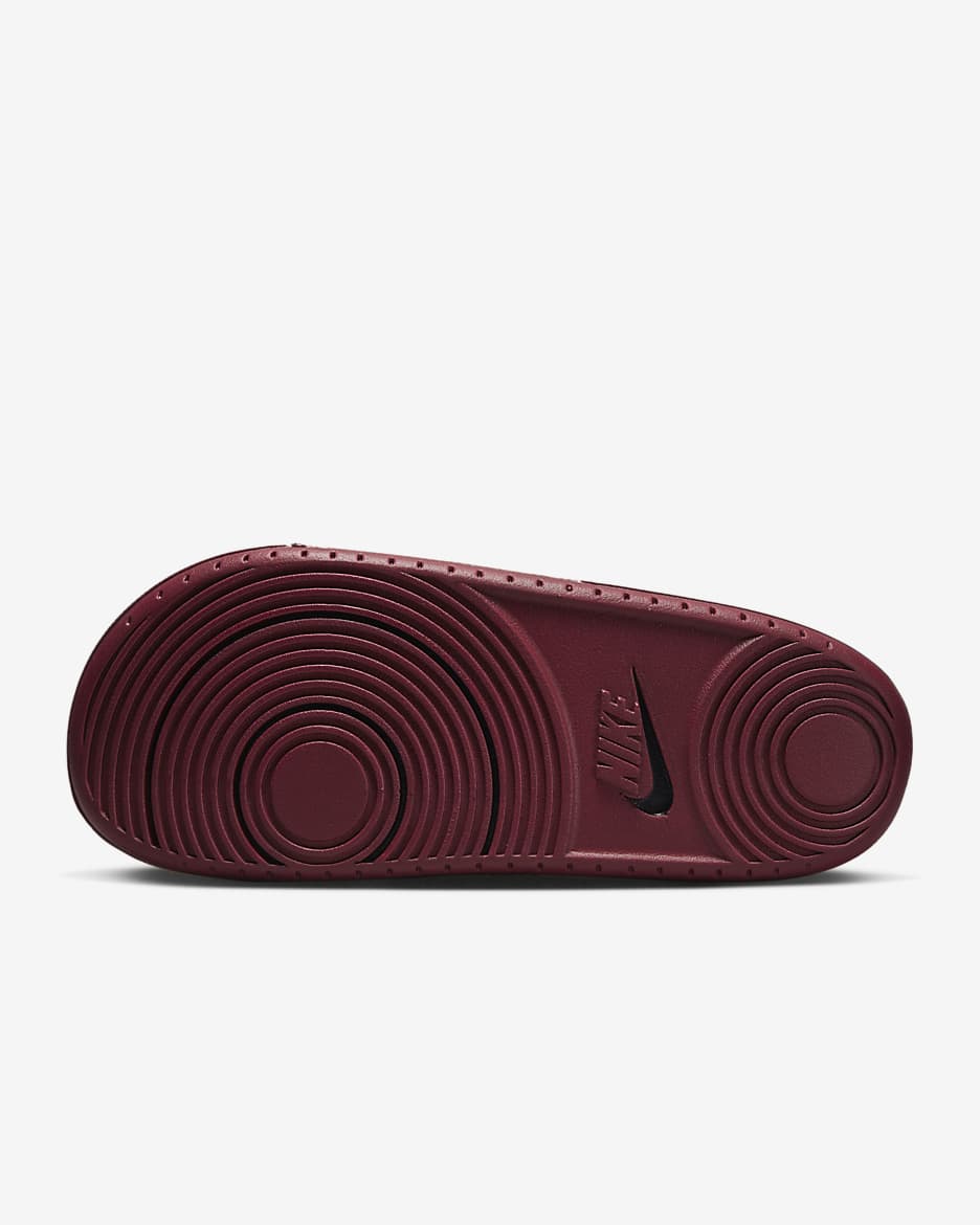 Nike Offcourt (Alabama) Slide - Black/Team Crimson/White