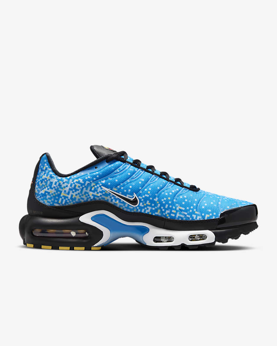 Chaussure Nike Air Max Plus pour homme - Light Photo Blue/Blanc/Metallic Gold/Noir