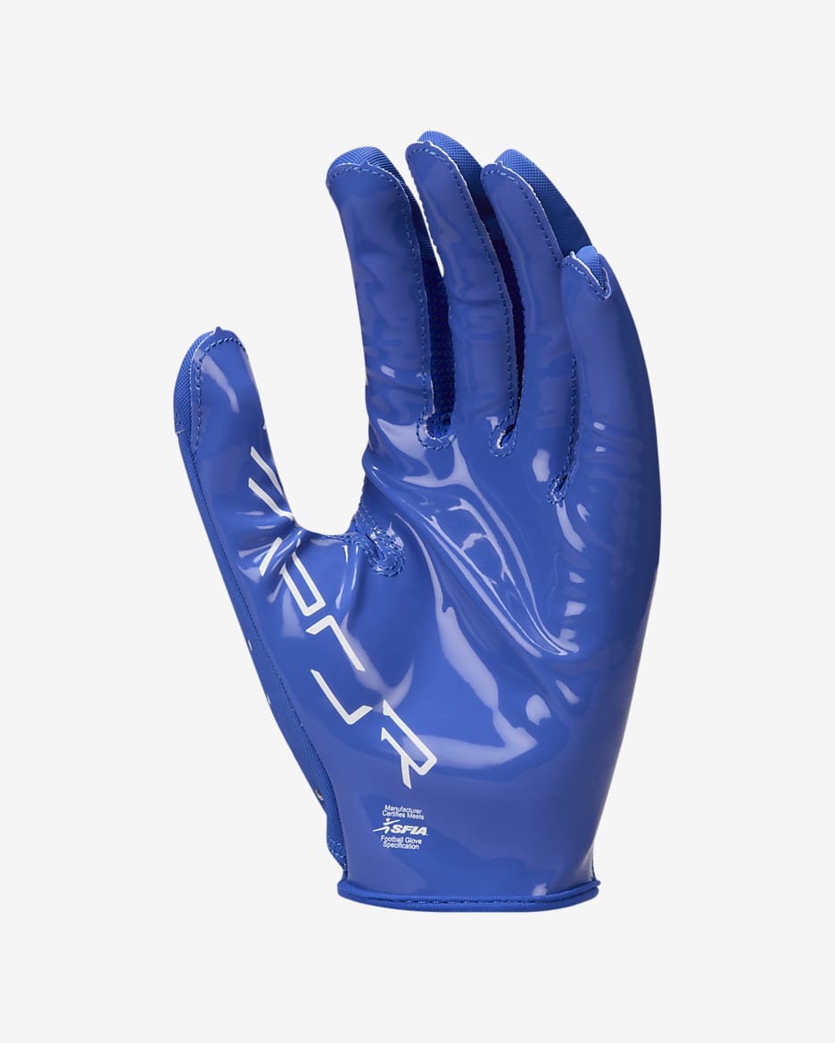 Nike Vapor Jet 8.0 Football Gloves (1 Pair) - Blue