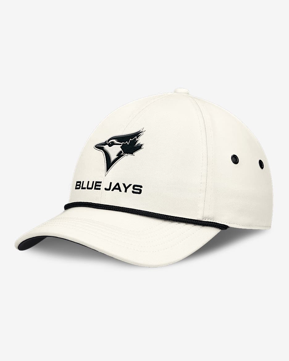 Gorra ajustable Nike de la MLB para hombre Toronto Blue Jays Club - Vela