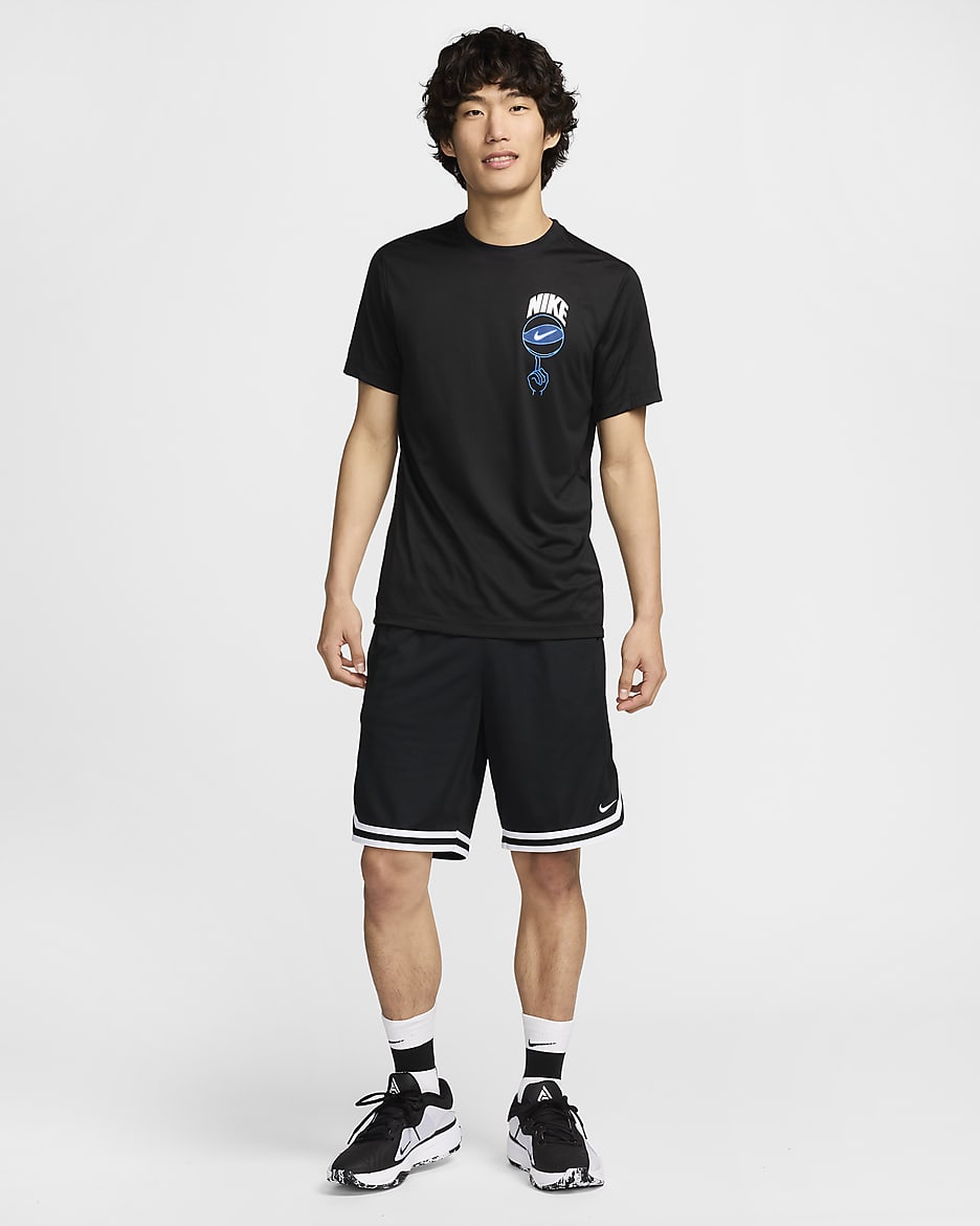 Nike Men's Dri-FIT Basketball T-Shirt - Black