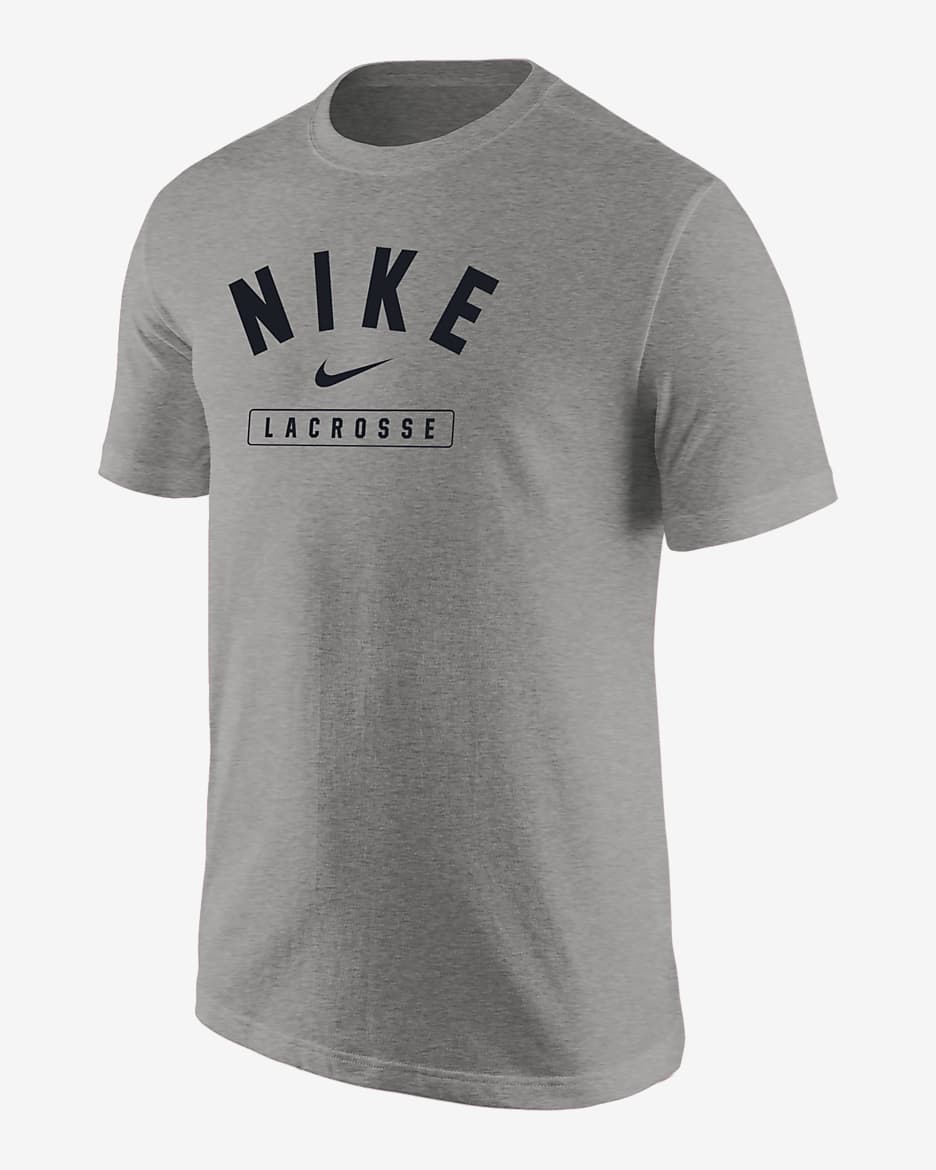 Playera para Hombre Nike Lacrosse - Gris oscuro jaspeado