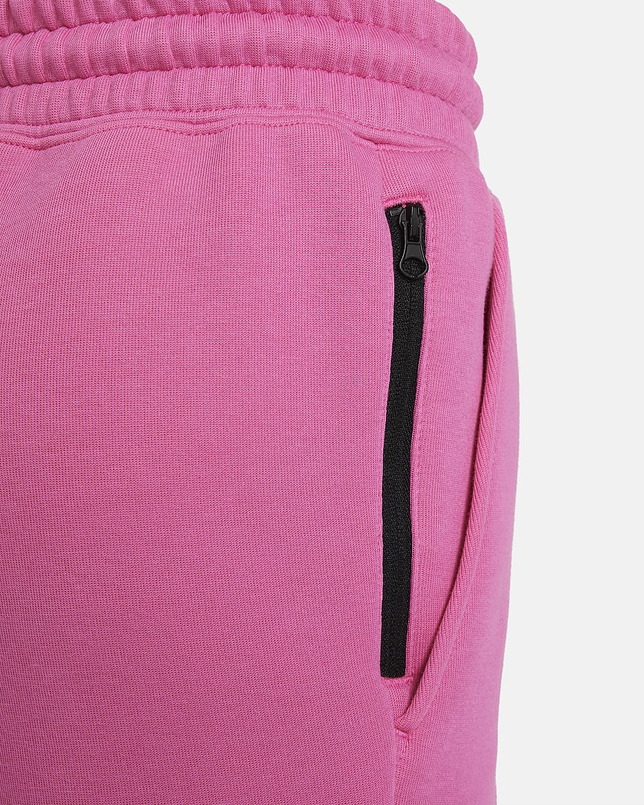Nike Sportswear Tech Fleece joggebukse for store barn (jente) - Alchemy Pink/Svart/Svart