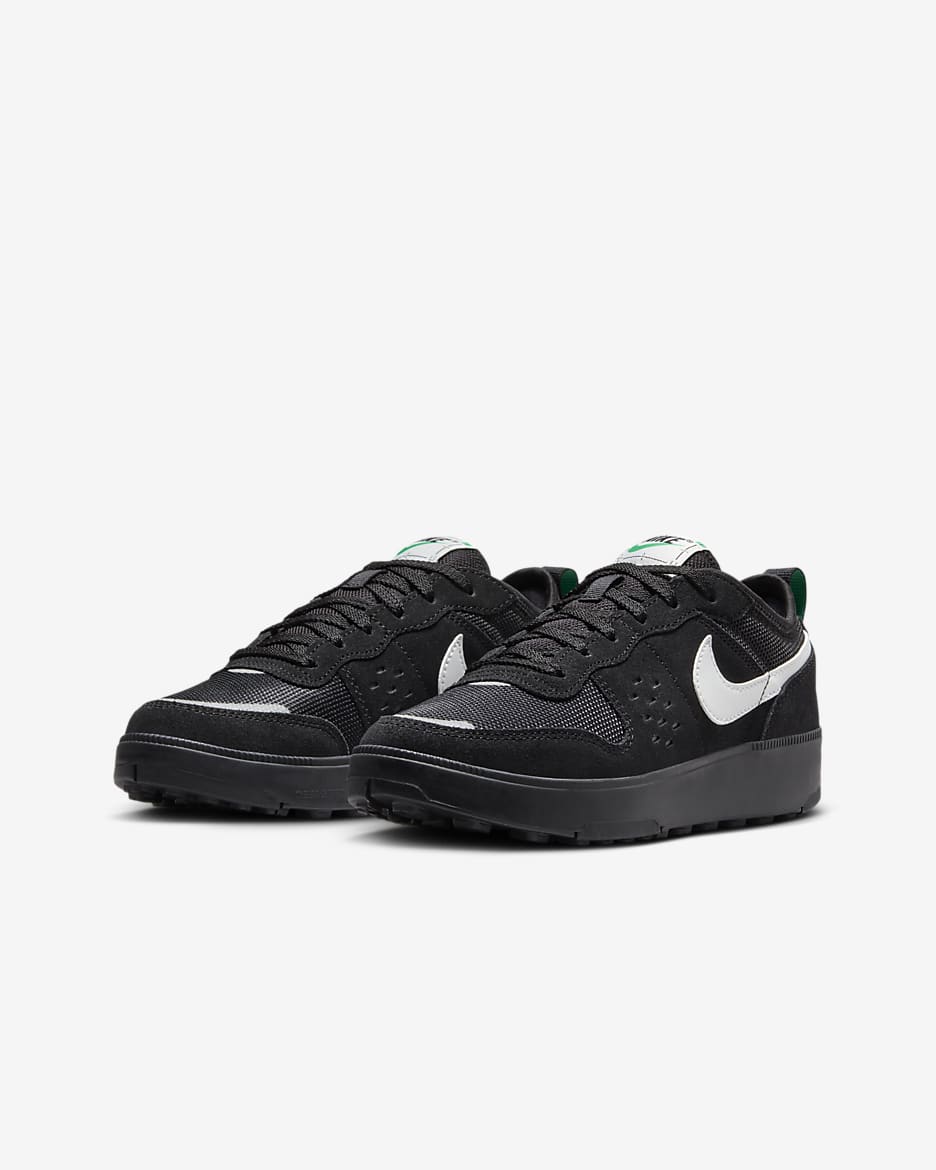 Tenis para niños grandes Nike C1TY - Negro/Verde estadio/Blanco cumbre