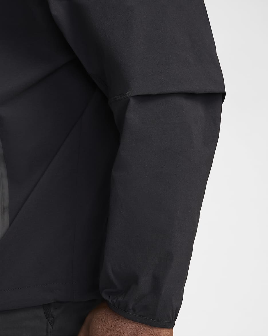 Veste tissée Nike Tech pour homme - Noir/Noir/Noir