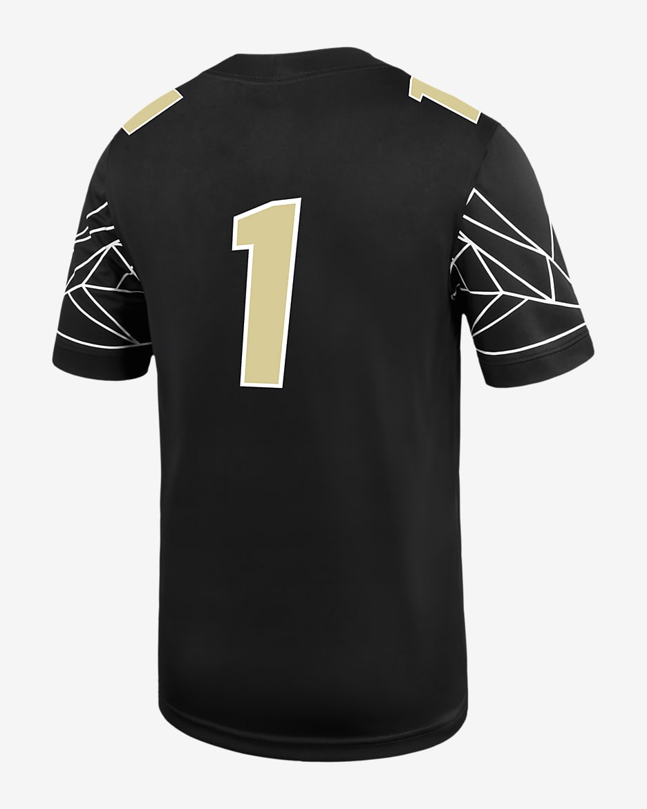 Jersey de fútbol americano universitario Nike Replica para hombre Colorado - Negro