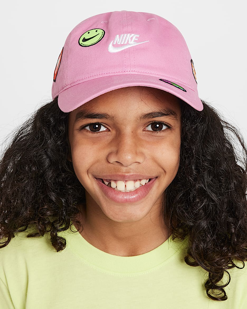 Nike Younger Kids' Patch Toss Club Cap - Magic Flamingo