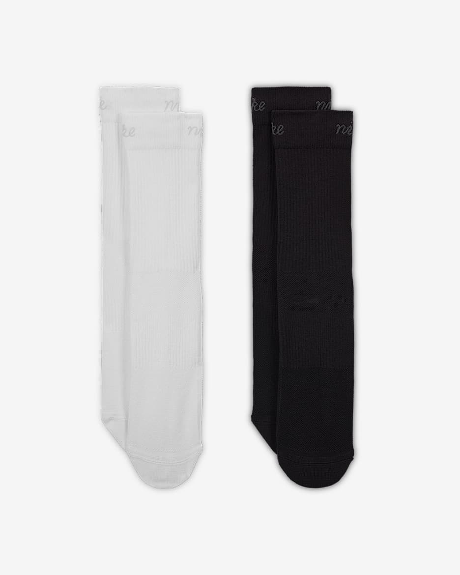 Nike Everyday Plus Women's Lightweight Crew Socks (2-Pair)