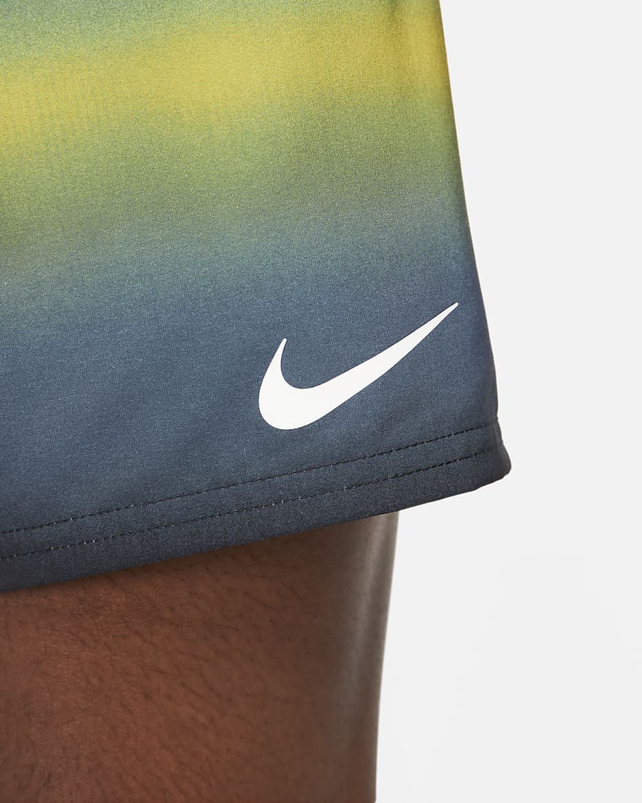 Traje de baño tipo short de voleibol de 13 cm para hombre Nike - Musgo