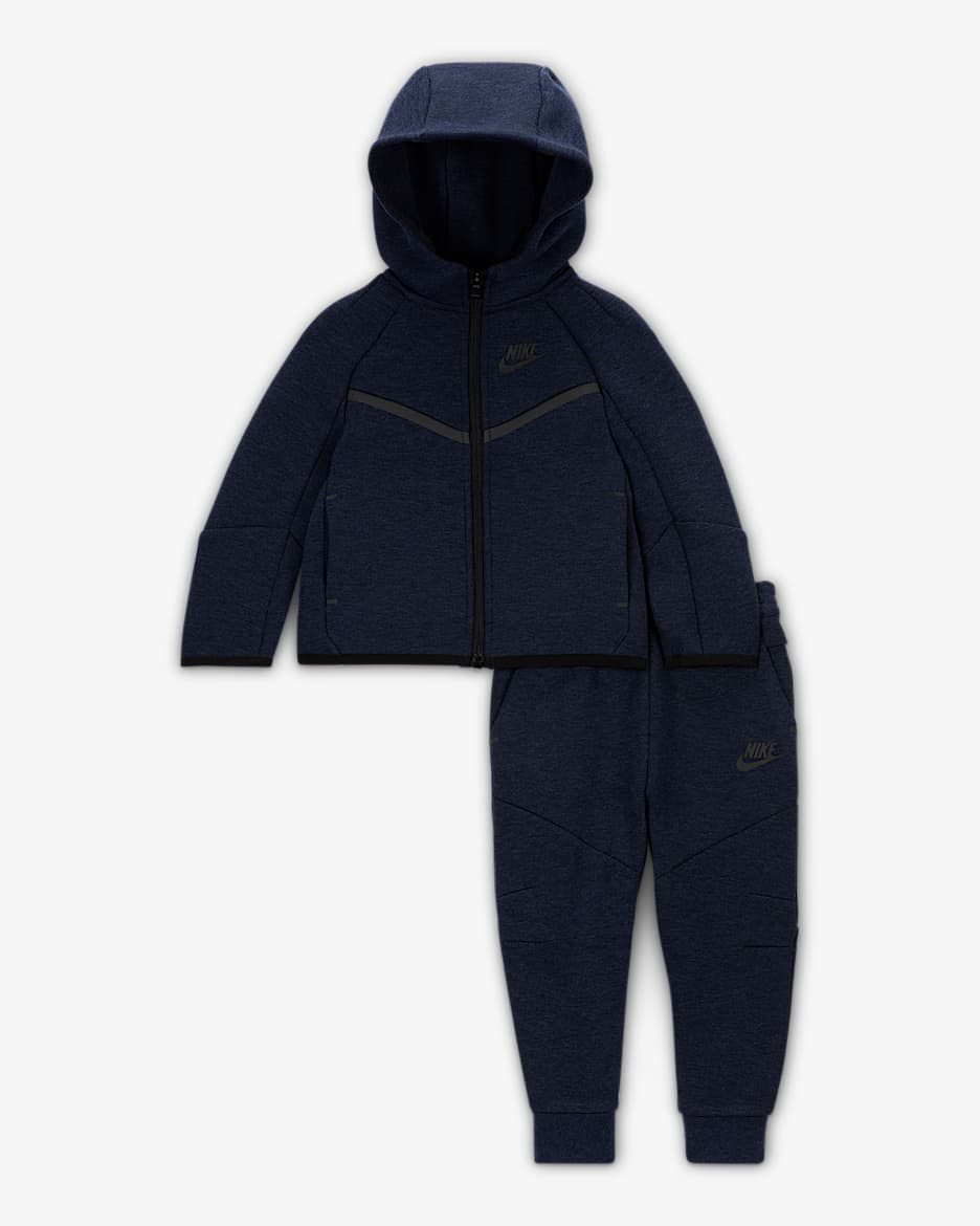 Nike Sportswear Baby Tech Fleece 2-Piece Full-Zip Set - Obsidian Heather