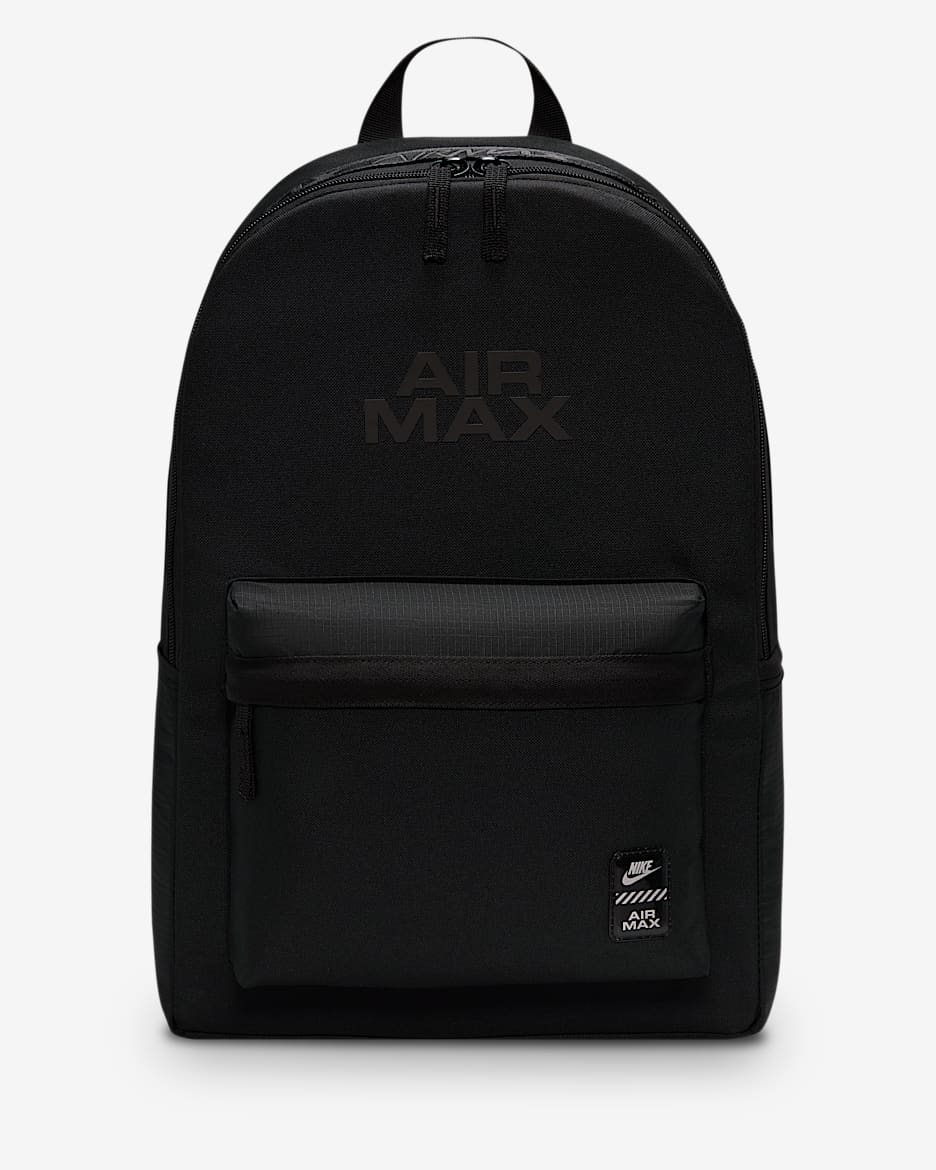 Nike Air Max Heritage Rucksack (25 l) - Schwarz/Schwarz/Schwarz