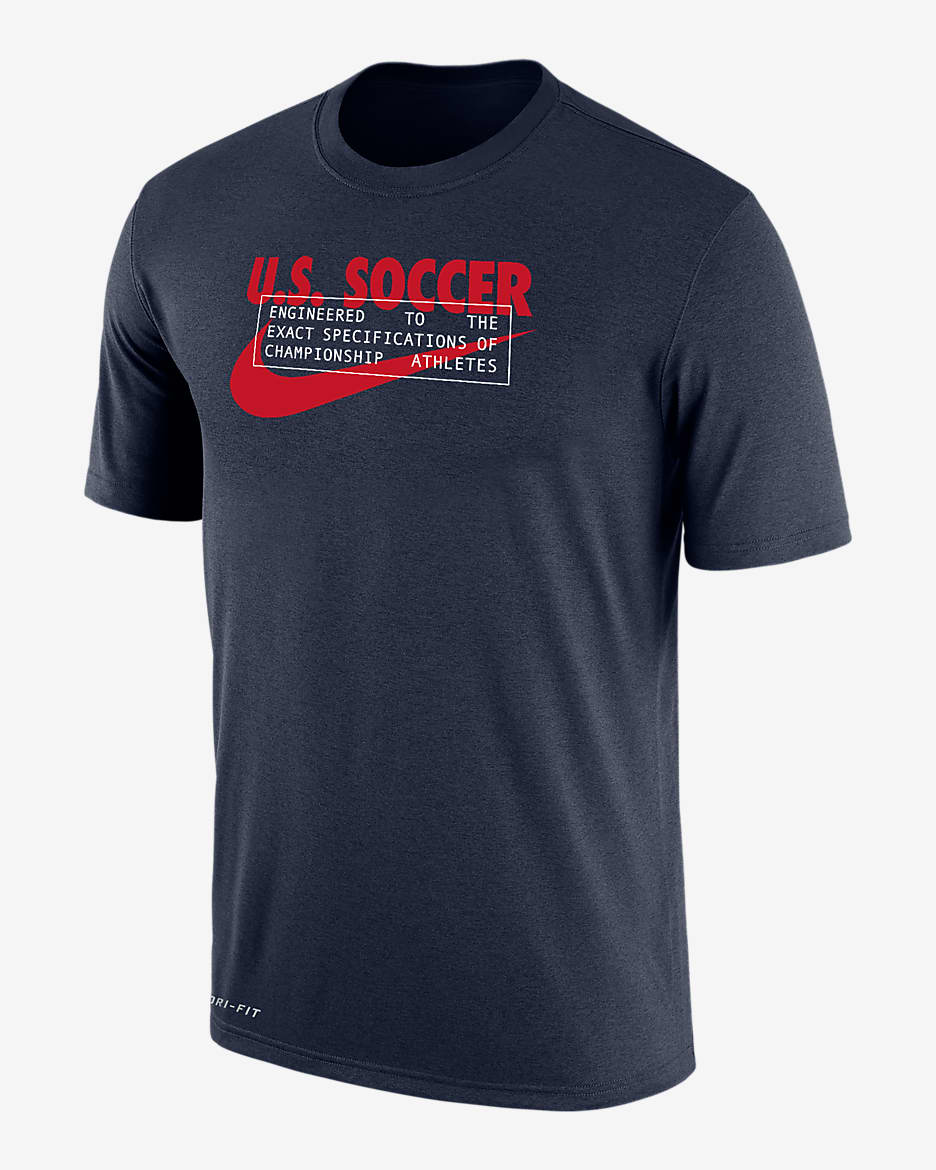 USWNT Men's Nike Dri-FIT Soccer T-Shirt - Navy