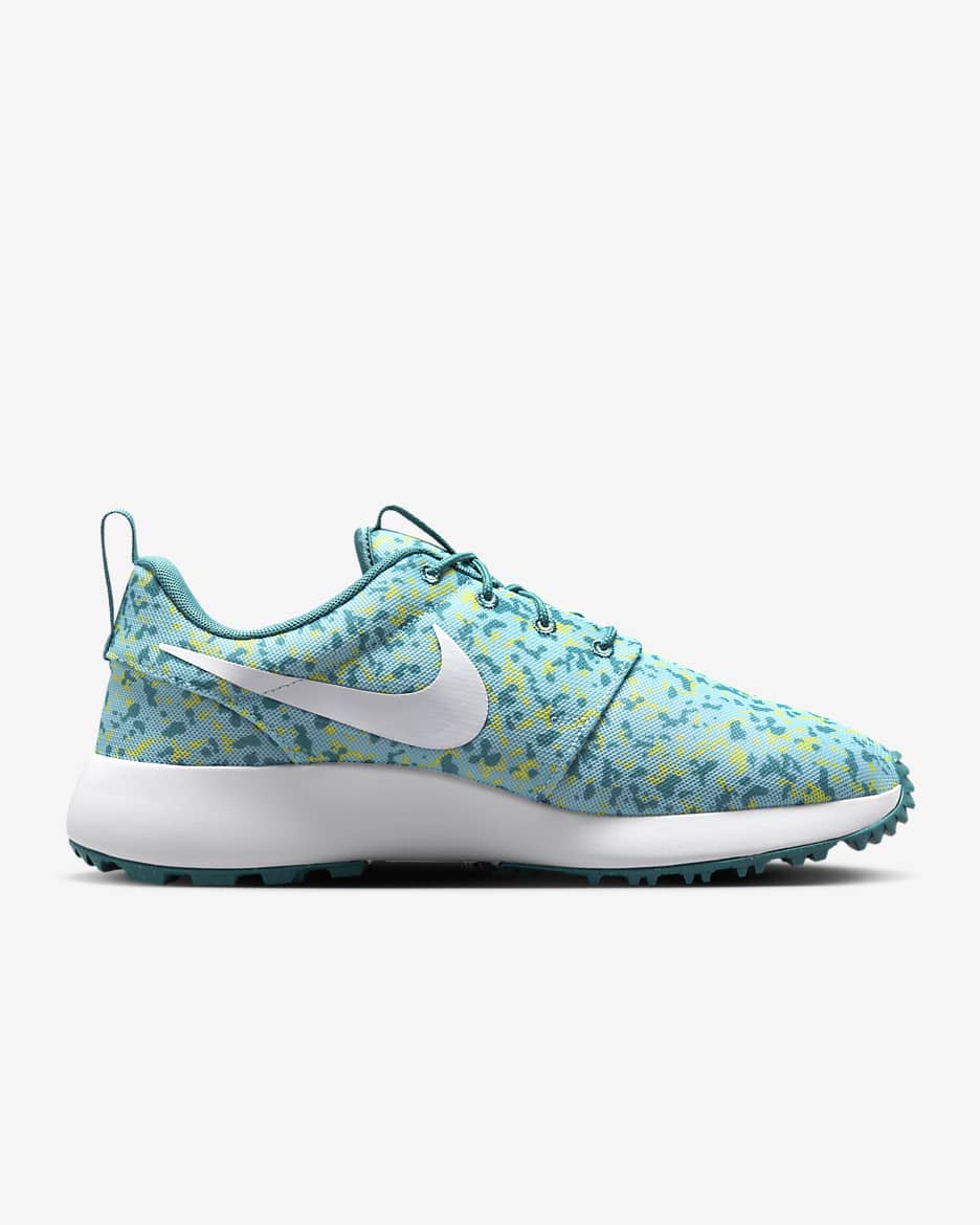 Roshe G Next Nature Men's Golf Shoes - Ocean Bliss/Mineral Teal/Citron Tint/White